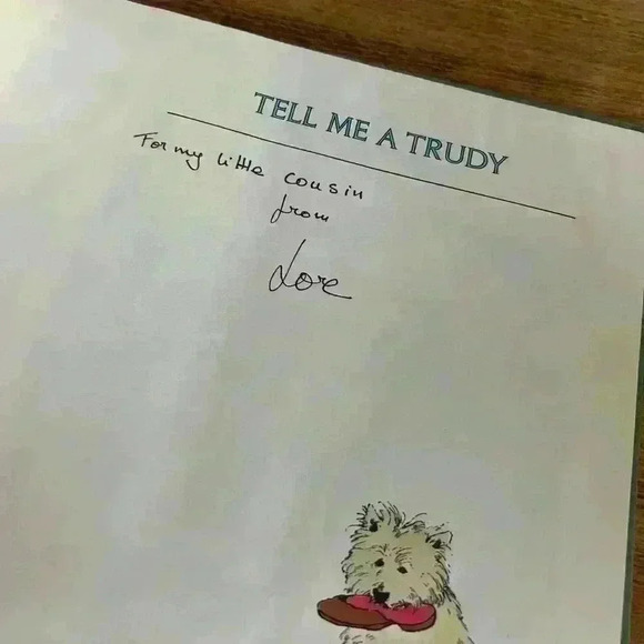 Tell Me a Trudy First Edition Signed 1977 by Lore Segal - Picture 2 of 12